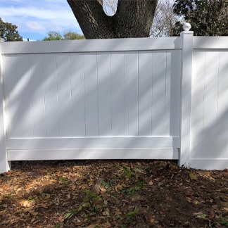 Vinyl Fence