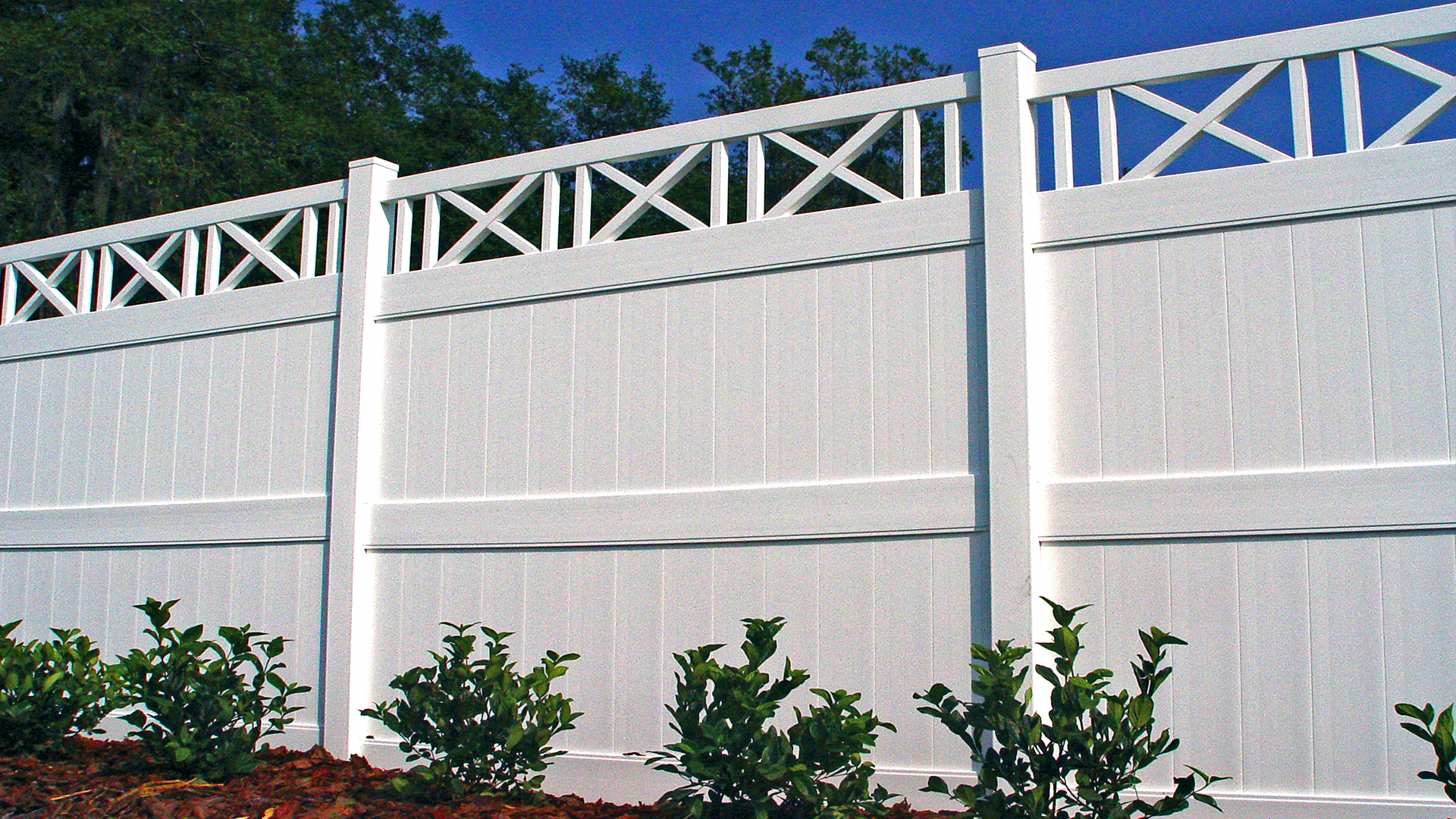 Heather Vinyl Fence