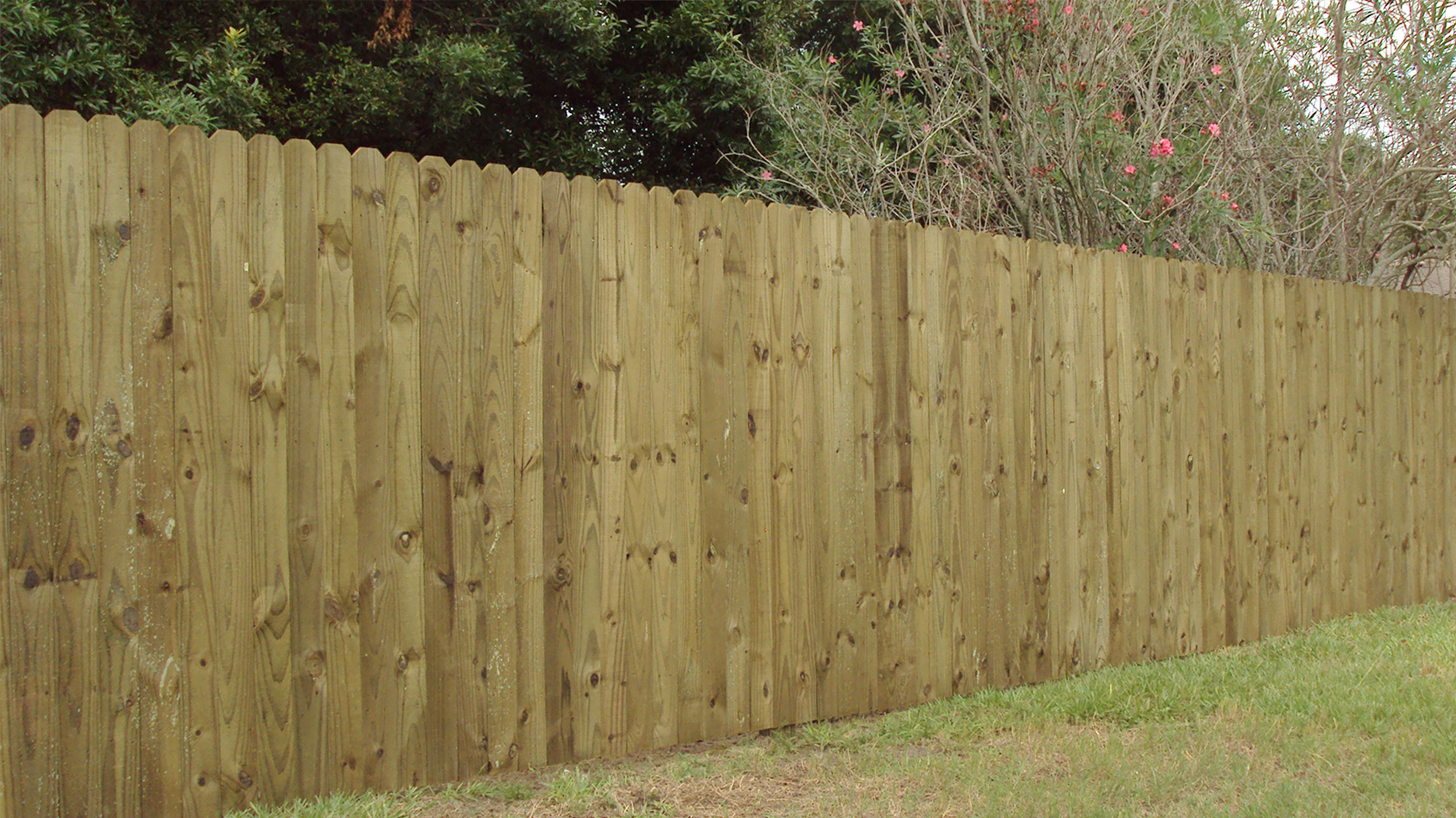 Stockade Wood Fence