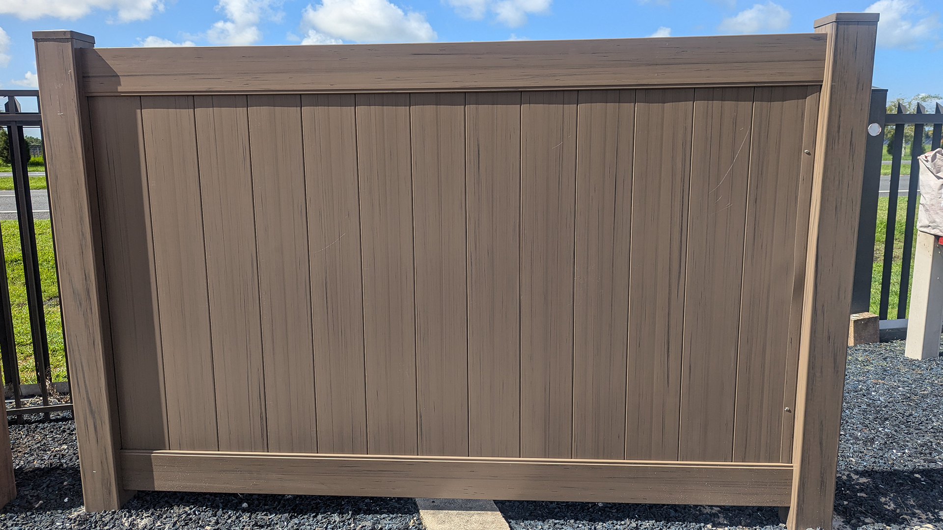 Timber Estate Vinyl Fence