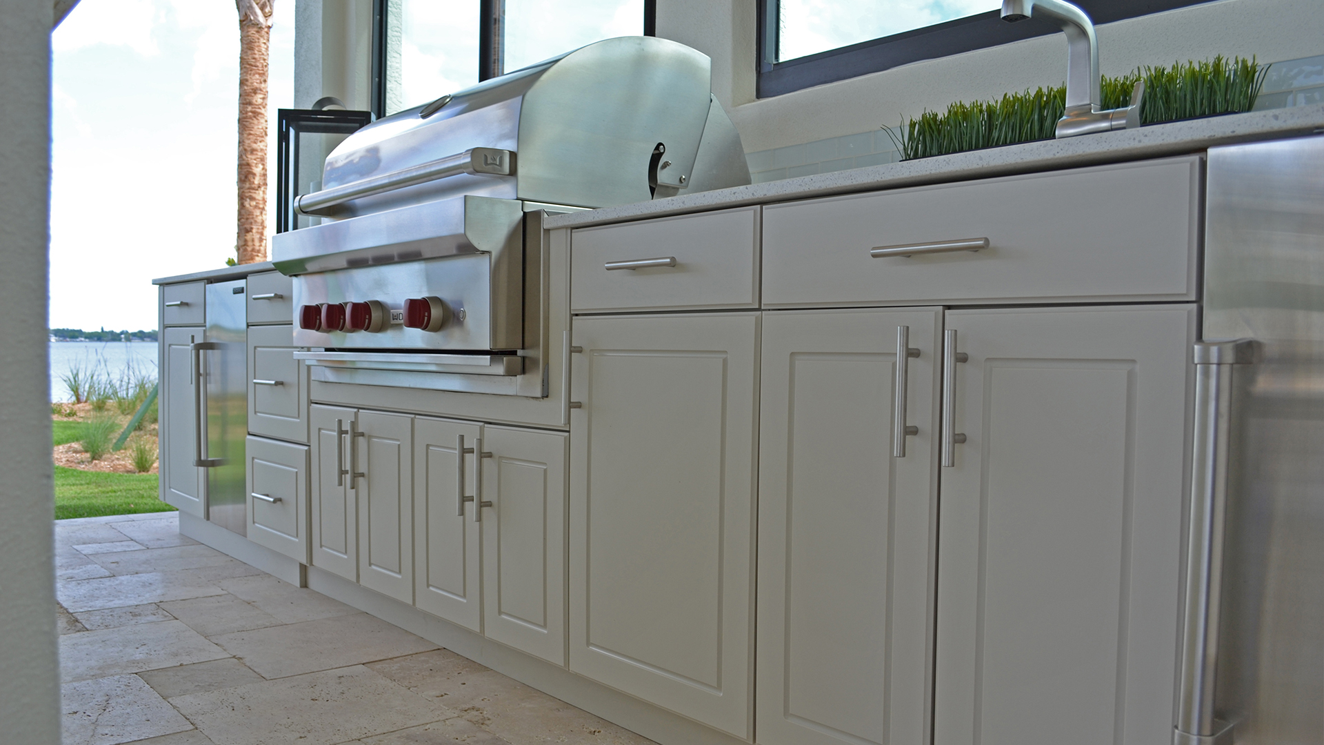 Premium Polymer Outdoor Kitchen Cabinets